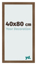 Fotolijst 40x80 cm Eiken Rustiek MDF Bologna Voorzijde Maat | Yourdecoration.nl