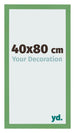 Fotolijst 40x80 cm Groen MDF Bologna Voorzijde Maat | Yourdecoration.nl