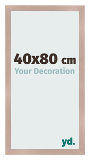Fotolijst 40x80 cm Oudroze MDF Bologna Voorzijde Maat | Yourdecoration.nl