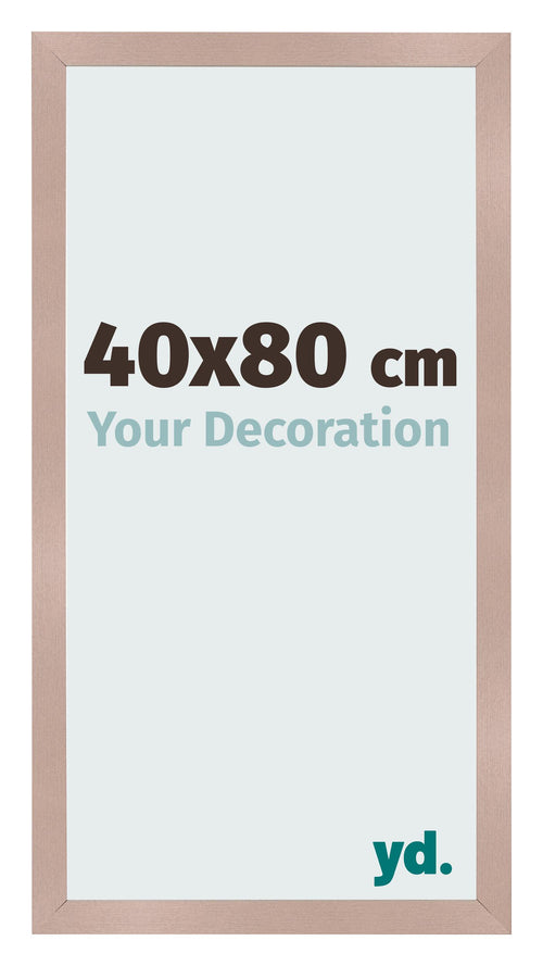 Fotolijst 40x80 cm Oudroze MDF Bologna Voorzijde Maat | Yourdecoration.nl