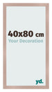 Fotolijst 40x80 cm Oudroze MDF Bologna Voorzijde Maat | Yourdecoration.nl