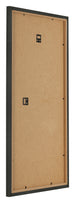 Fotolijst 40x80cm Antraciet MDF Bologna Achterzijde Schuin | Yourdecoration.nl