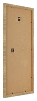 Fotolijst 40x80cm Goud Antiek MDF Bologna Achterzijde Schuin | Yourdecoration.nl