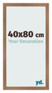Fotolijst 40x80cm Koper Decor MDF Bologna Voorzijde Maat | Yourdecoration.nl