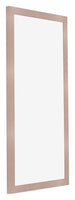 Fotolijst 40x80cm Oudroze MDF Bologna Voorzijde Schuin | Yourdecoration.nl