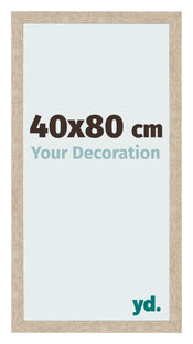 Fotolijst 40x80cm Sonoma Eiken MDF Bologna Voorzijde Maat | Yourdecoration.nl