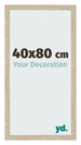 Fotolijst 40x80cm Sonoma Eiken MDF Bologna Voorzijde Maat | Yourdecoration.nl