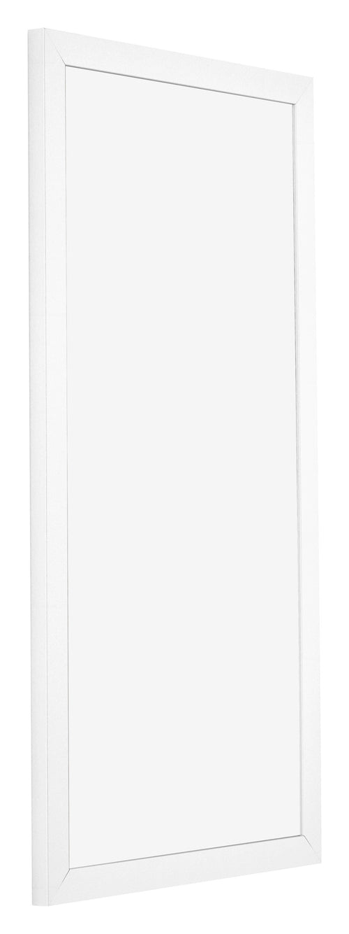 Fotolijst 40x80cm Wit Mat MDF Bologna Voorzijde Schuin | Yourdecoration.nl