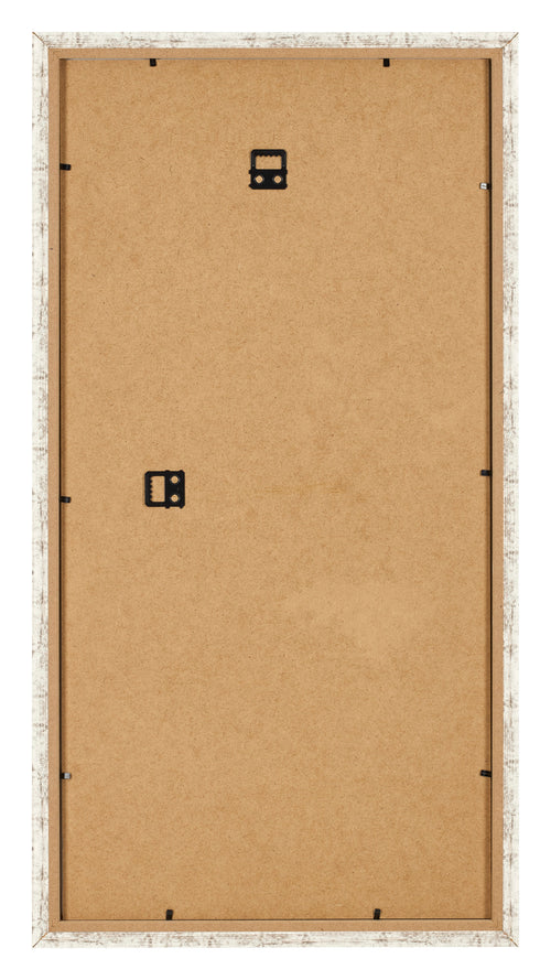 Fotolijst 40x80cm Wit Vintage MDF Bologna Achterzijde | Yourdecoration.nl