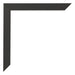 Fotolijst 40x80cm Zwart Houtnerf MDF Bologna Detail Hoek | Yourdecoration.nl