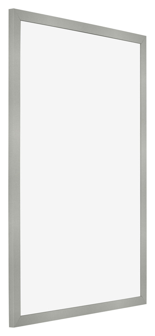 Fotolijst 42x59 4cm A2 Zilver Mat MDF Bologna Voorzijde Schuin | Yourdecoration.nl