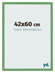 Fotolijst 42x60 cm Groen MDF Bologna Voorzijde Maat | Yourdecoration.nl
