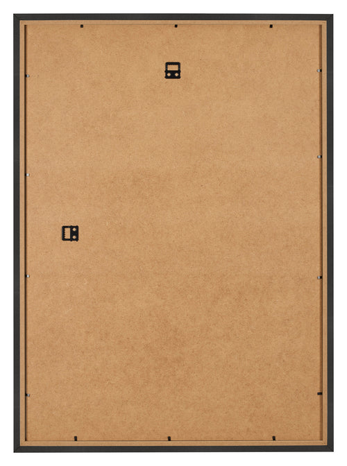 Fotolijst 42x60cm Zwart Mat MDF Bologna Achterzijde | Yourdecoration.nl