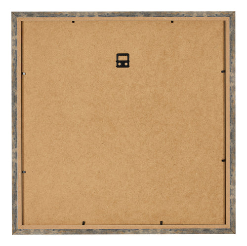 Fotolijst 45x45cm Blauw Goud Gemeleerd MDF Bologna Achterzijde | Yourdecoration.nl