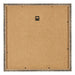 Fotolijst 45x45cm Blauw Goud Gemeleerd MDF Bologna Achterzijde | Yourdecoration.nl