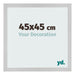 Fotolijst 45x45cm Edelstaal MDF Bologna Voorzijde Maat | Yourdecoration.nl