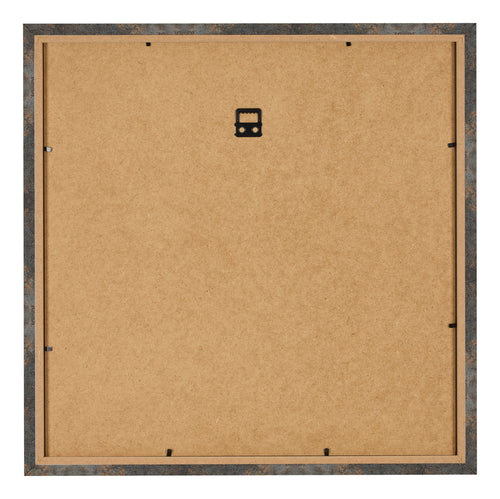 Fotolijst 45x45cm Geoxideerd Metaal MDF Bologna Achterzijde | Yourdecoration.nl