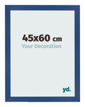 Fotolijst 45x60 cm Donkerblauw MDF Bologna Voorzijde Maat | Yourdecoration.nl