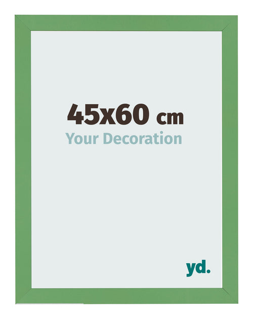 Fotolijst 45x60 cm Groen MDF Bologna Voorzijde Maat | Yourdecoration.nl