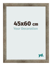 Fotolijst 45x60 cm Metaal Vintage MDF Bologna Voorzijde Maat | Yourdecoration.nl