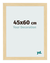 Fotolijst 45x60cm Beuken Decor MDF Bologna Voorzijde Maat | Yourdecoration.nl