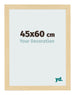 Fotolijst 45x60cm Beuken Decor MDF Bologna Voorzijde Maat | Yourdecoration.nl