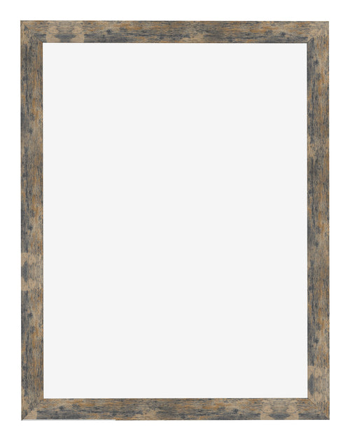 Fotolijst 45x60cm Blauw Goud Gemeleerd MDF Bologna Voorzijde | Yourdecoration.nl