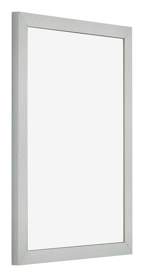 Fotolijst 45x60cm Edelstaal MDF Bologna Voorzijde Schuin | Yourdecoration.nl