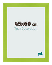 Fotolijst 45x60cm Groen MDF Pisa Voorzijde Maat | Yourdecoration.nl