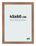 Fotolijst 45x60cm Koper Decor MDF Bologna Voorzijde Maat | Yourdecoration.nl