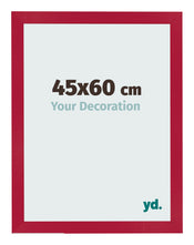 Fotolijst 45x60cm Rood MDF Bologna Voorzijde Maat | Yourdecoration.nl