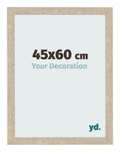 Fotolijst 45x60cm Sonoma Eiken MDF Bologna Voorzijde Maat | Yourdecoration.nl