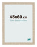 Fotolijst 45x60cm Sonoma Eiken MDF Bologna Voorzijde Maat | Yourdecoration.nl