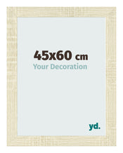 Fotolijst 45x60cm Sonoma Eiken MDF Pisa Voorzijde Maat | Yourdecoration.nl