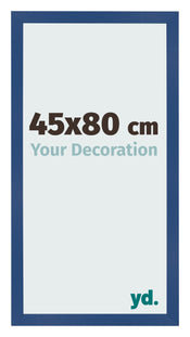 Fotolijst 45x80 cm Donkerblauw MDF Bologna Voorzijde Maat | Yourdecoration.nl