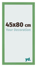 Fotolijst 45x80 cm Groen MDF Bologna Voorzijde Maat | Yourdecoration.nl