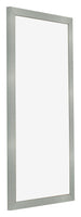 Fotolijst 45x80cm Aluminium Geborsteld MDF Bologna Voorzijde Schuin | Yourdecoration.nl