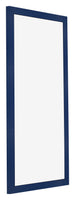 Fotolijst 45x80cm Donkerblauw Geveegd MDF Bologna Voorzijde Schuin | Yourdecoration.nl