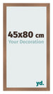 Fotolijst 45x80cm Koper Decor MDF Bologna Voorzijde Maat | Yourdecoration.nl
