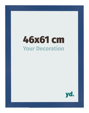 Fotolijst 46x61 cm Donkerblauw MDF Bologna Voorzijde Maat | Yourdecoration.nl