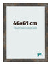 Fotolijst 46x61 cm Geoxideerd Metaal MDF Bologna Voorzijde Maat | Yourdecoration.nl