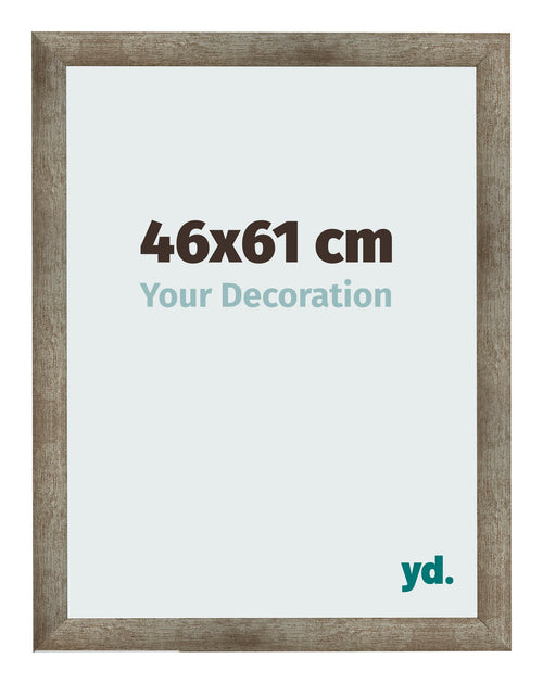 Fotolijst 46x61 cm Metaal Vintage MDF Bologna Voorzijde Maat | Yourdecoration.nl