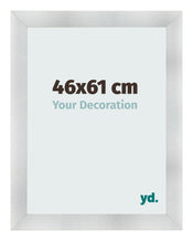 Fotolijst 46x61cm Aluminium Geborsteld MDF Pisa Voorzijde Maat | Yourdecoration.nl