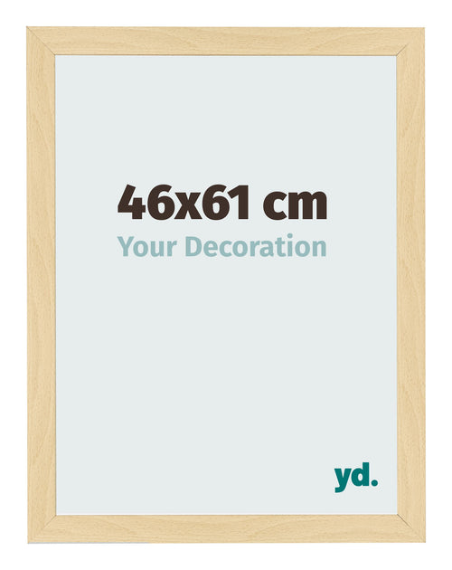Fotolijst 46x61cm Beuken Decor MDF Bologna Voorzijde Maat | Yourdecoration.nl