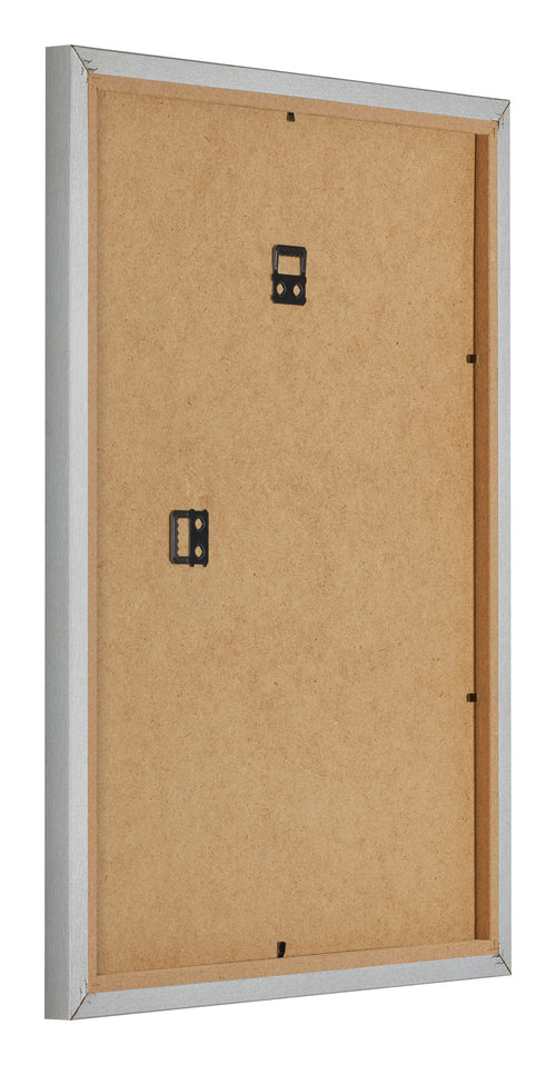 Fotolijst 46x61cm Edelstaal MDF Bologna Achterzijde Schuin | Yourdecoration.nl