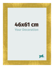 Fotolijst 46x61cm Goud Vintage MDF Pisa Voorzijde Maat | Yourdecoration.nl