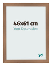 Fotolijst 46x61cm Koper Decor MDF Bologna Voorzijde Maat | Yourdecoration.nl