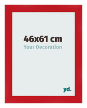 Fotolijst 46x61cm Rood MDF Pisa Voorzijde Maat | Yourdecoration.nl