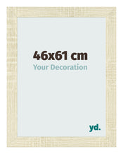 Fotolijst 46x61cm Sonoma Eiken MDF Pisa Voorzijde Maat | Yourdecoration.nl