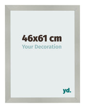 Fotolijst 46x61cm Zilver Mat MDF Bologna Voorzijde Maat | Yourdecoration.nl